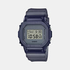Casio Rectangular Grey Digital watch