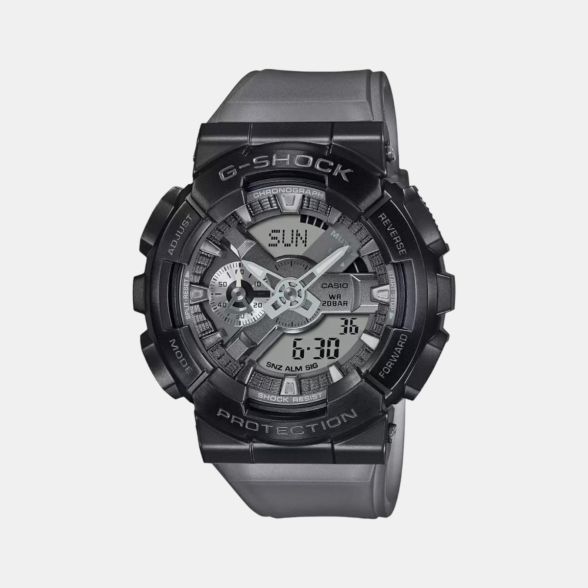 Casio Round Silver Analog-Digital watch