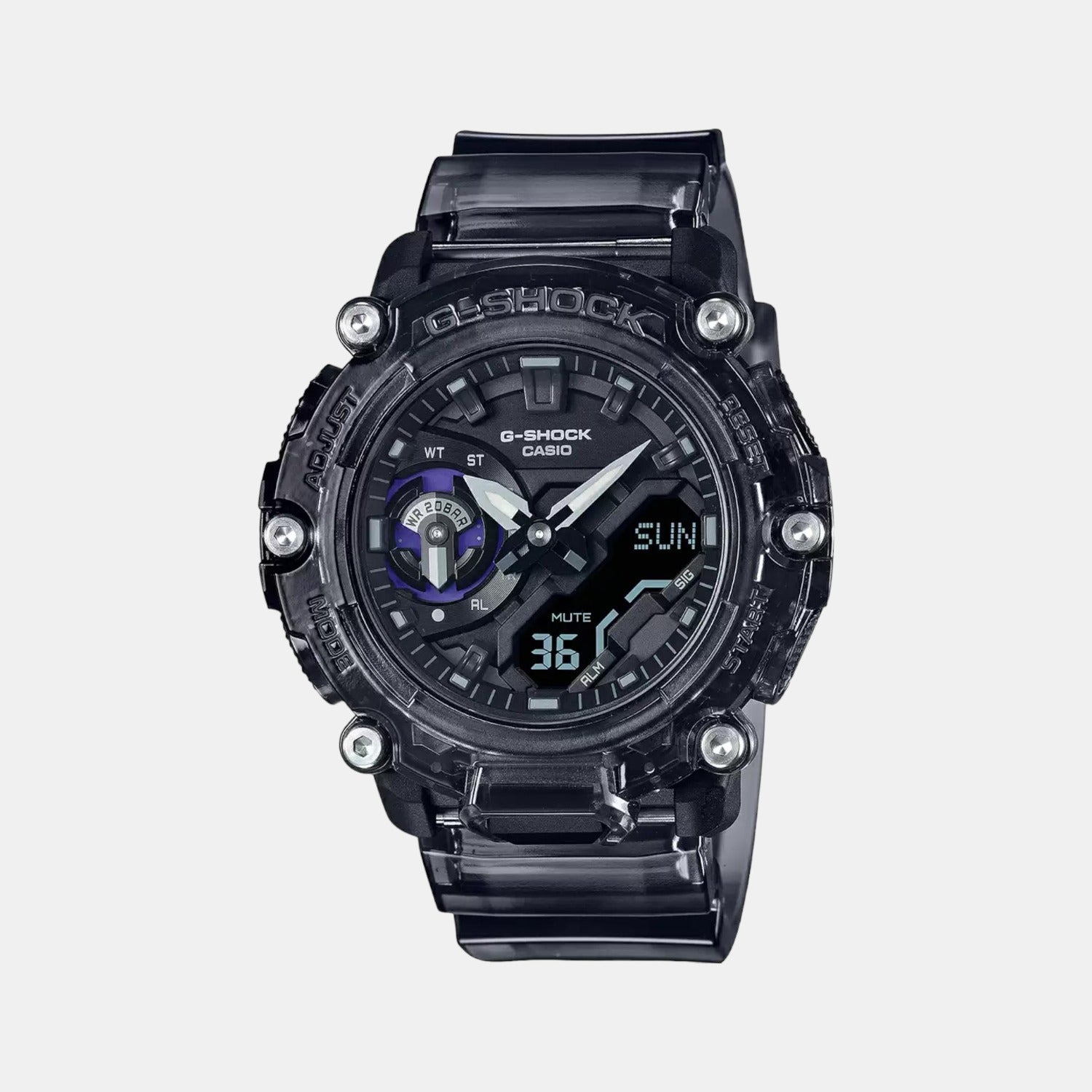Casio Round Black Analog-Digital watch