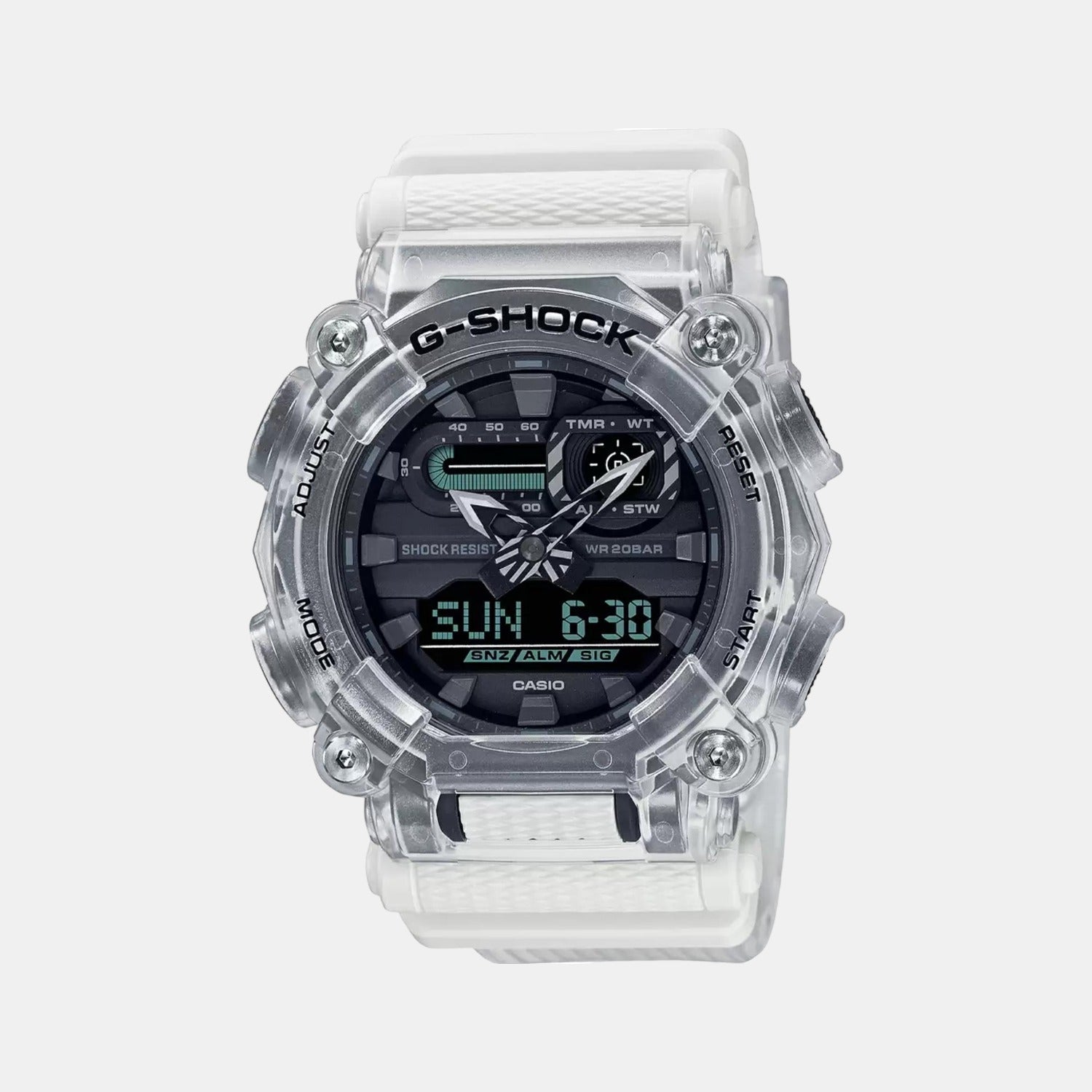 Casio Round Black Analog-Digital watch