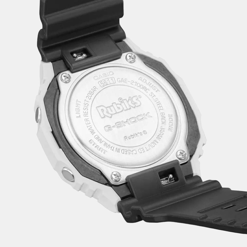 Casio Men Round Two Tone watch