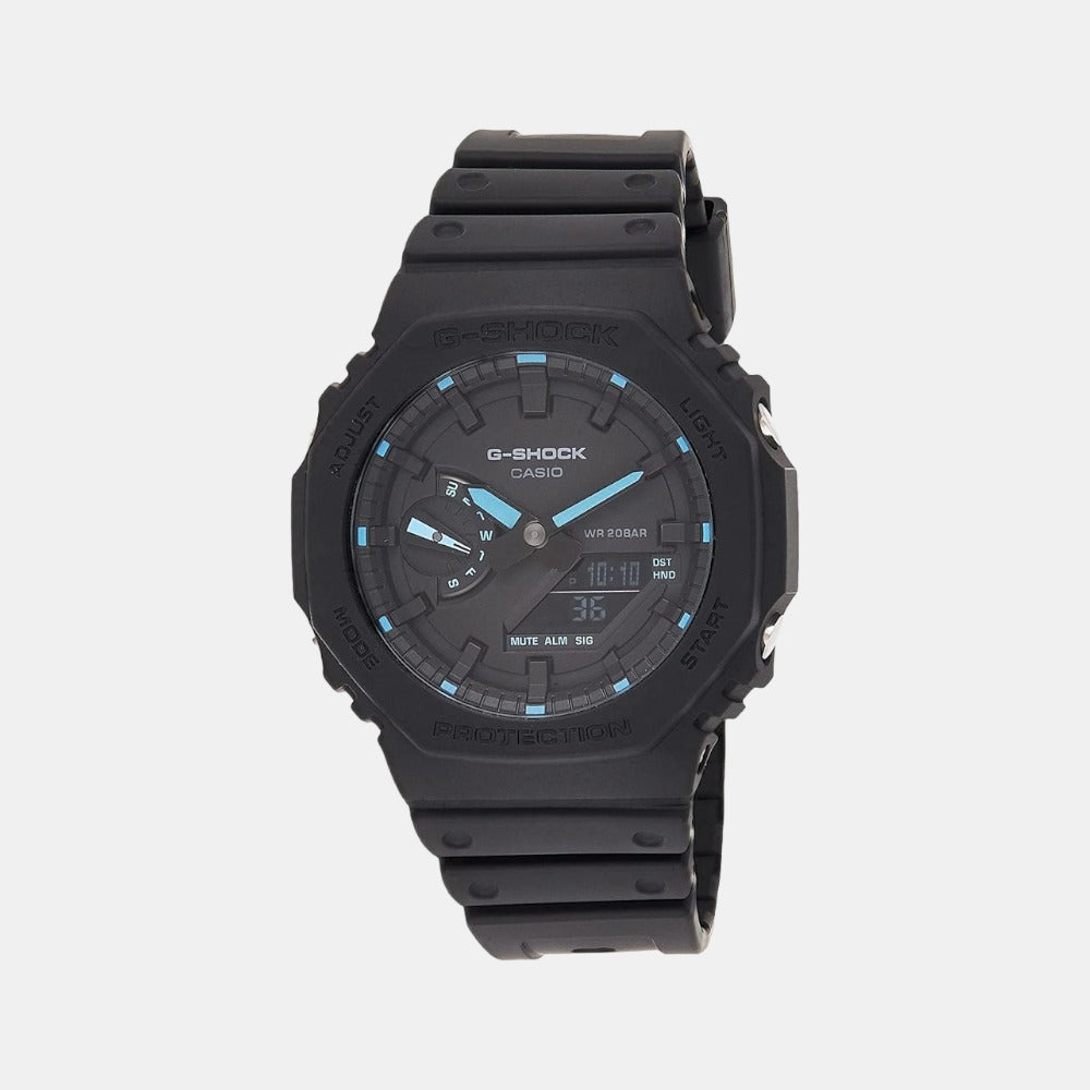 Casio Round Black Analog-Digital watch