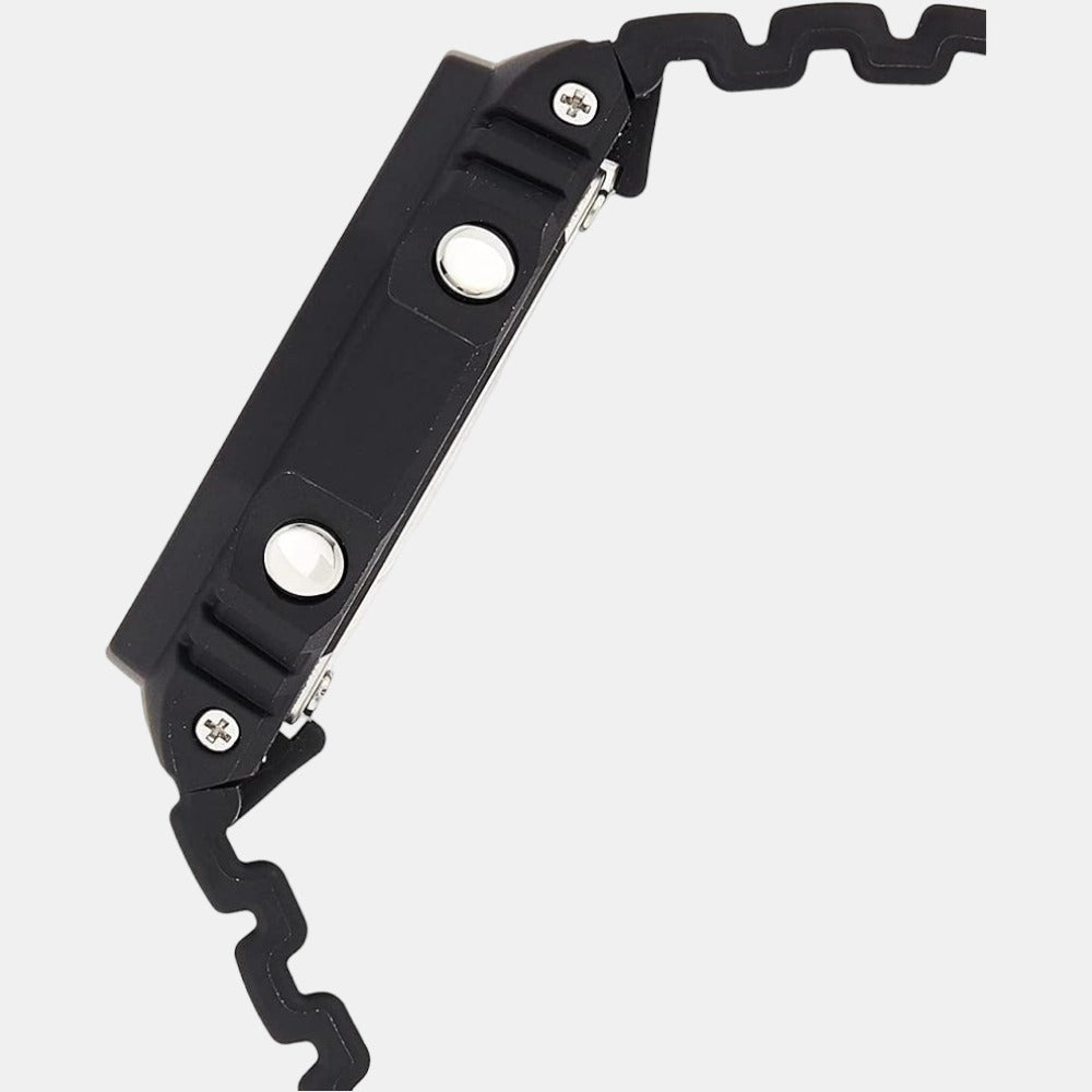 Casio Men Round Black watch