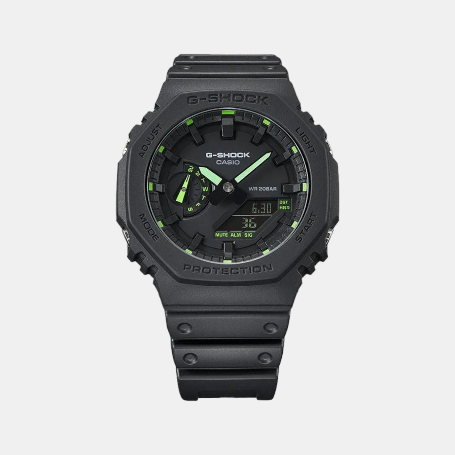 Casio Round Black Analog-Digital watch