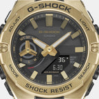 Casio Men Round Black watch