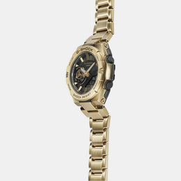Casio G-Shock Men Quartz Black Dial Analog-Digital Stainless Steel ...