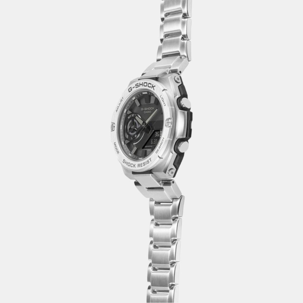 Casio Men Round Black watch