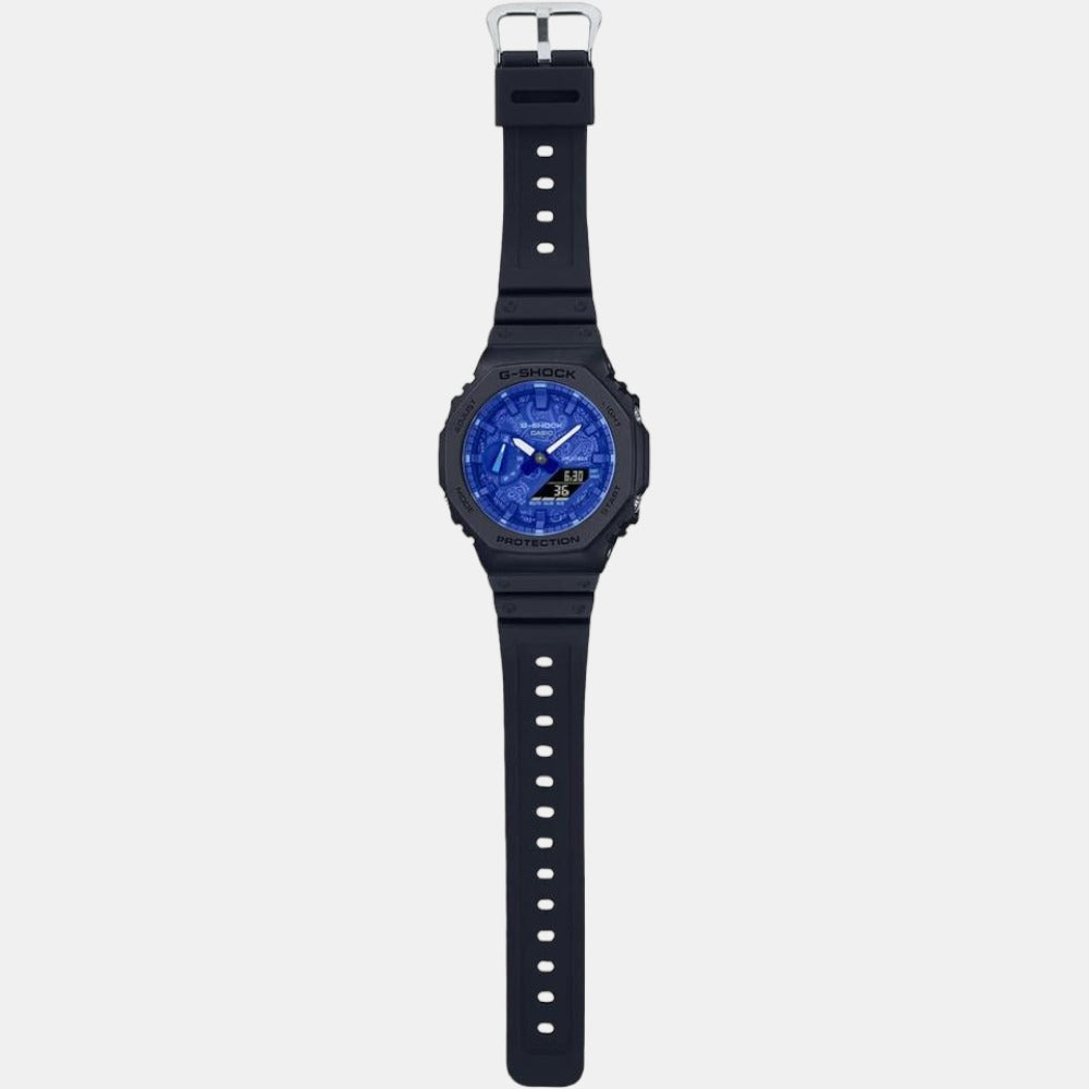 Casio Resin Blue watch