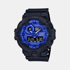 Casio Round Blue Analog-Digital watch