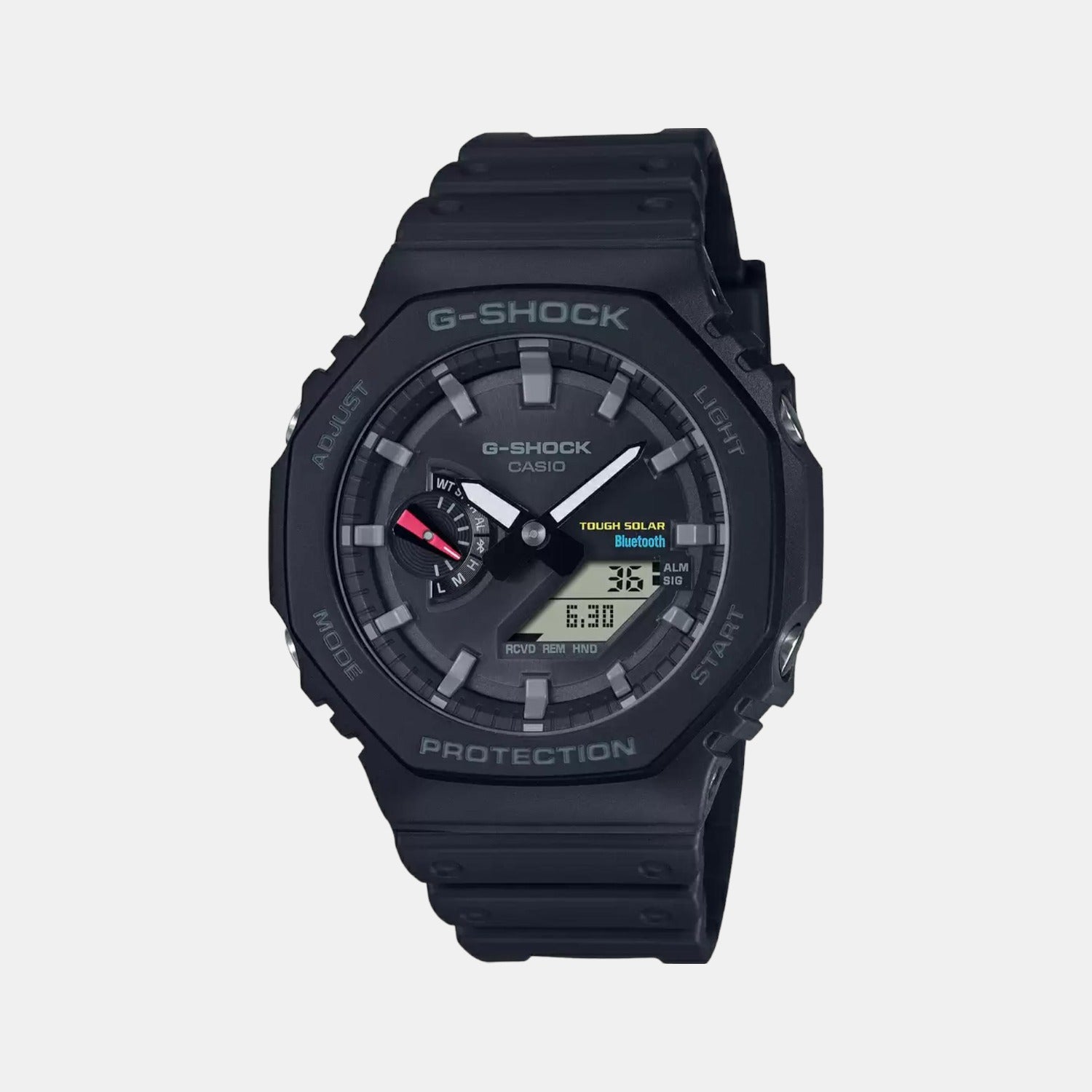 Casio Round Grey Analog-Digital watch