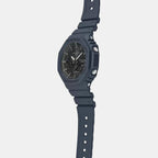 Casio Men Round Black watch