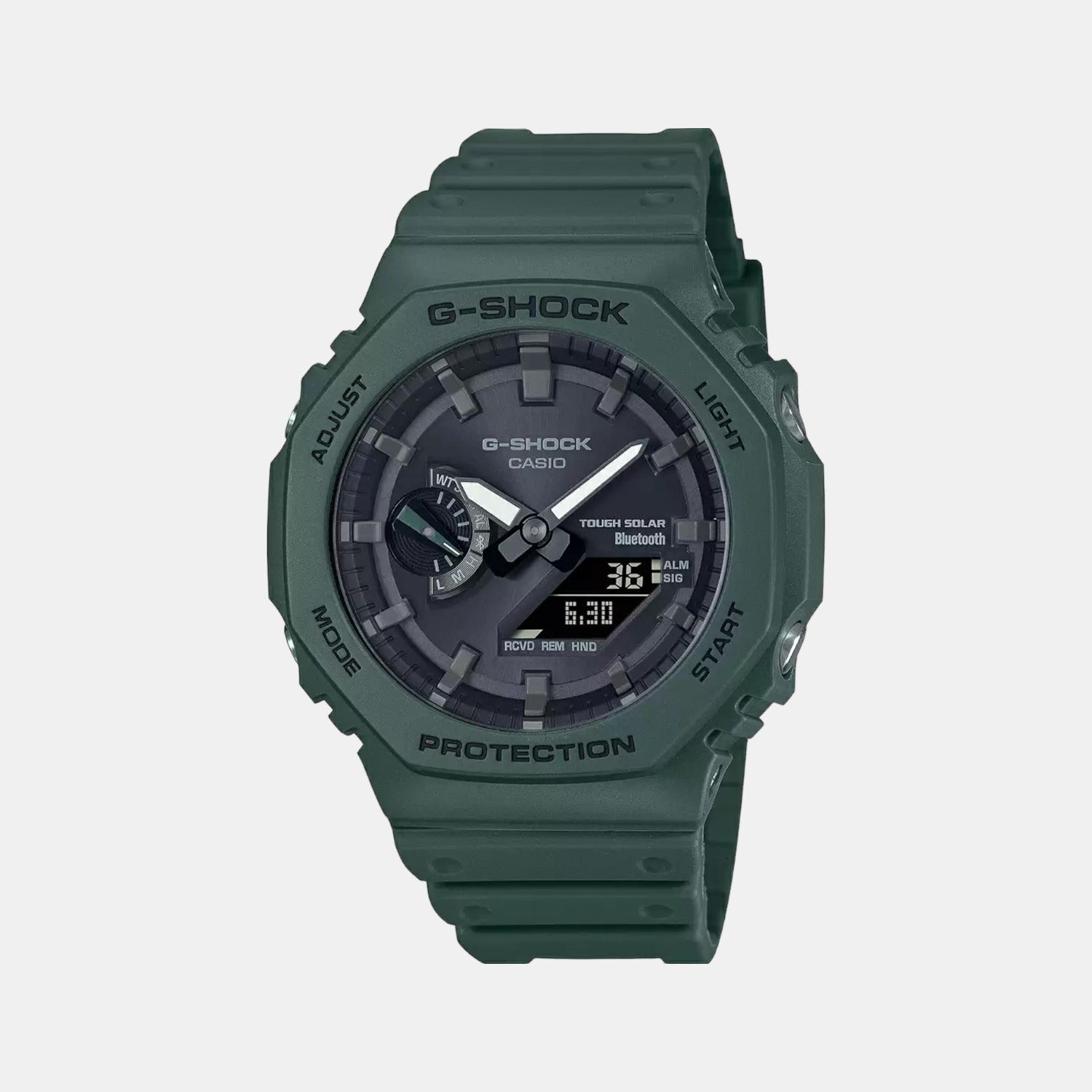 Casio G-Shock Men Quartz Black Dial Analog-Digital Resin Watch G1244