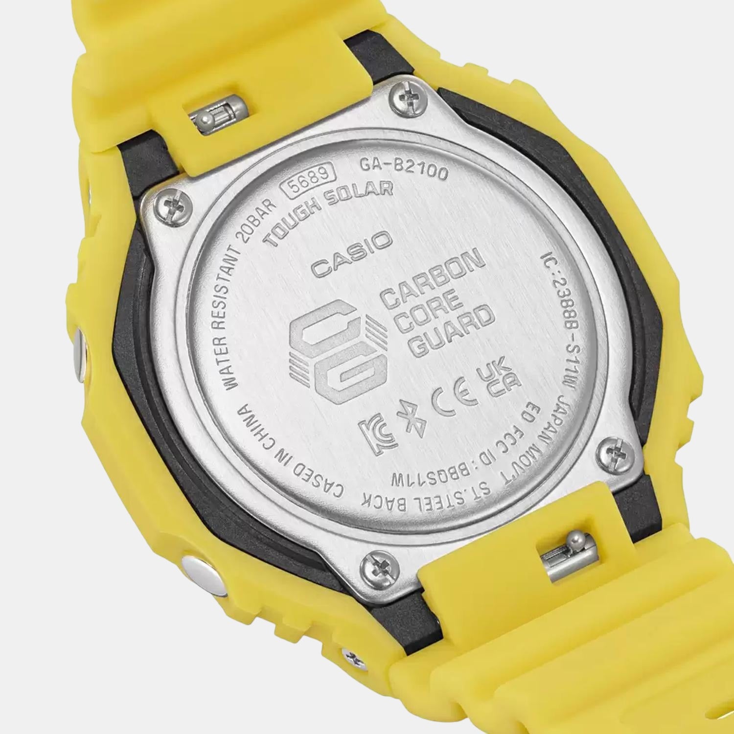 Casio 46 mm Yellow Quartz watch