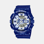 Casio Round Blue Analog-Digital watch