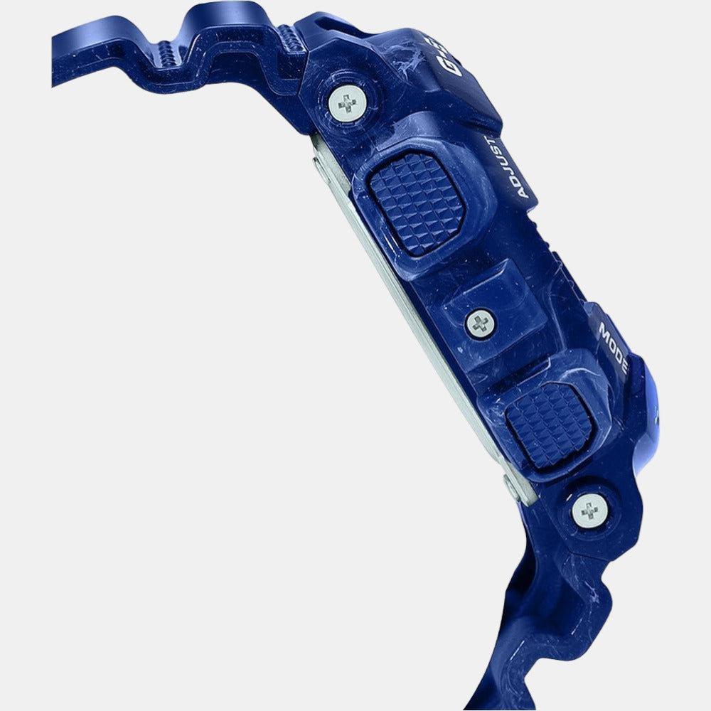 Casio Men Round Blue watch