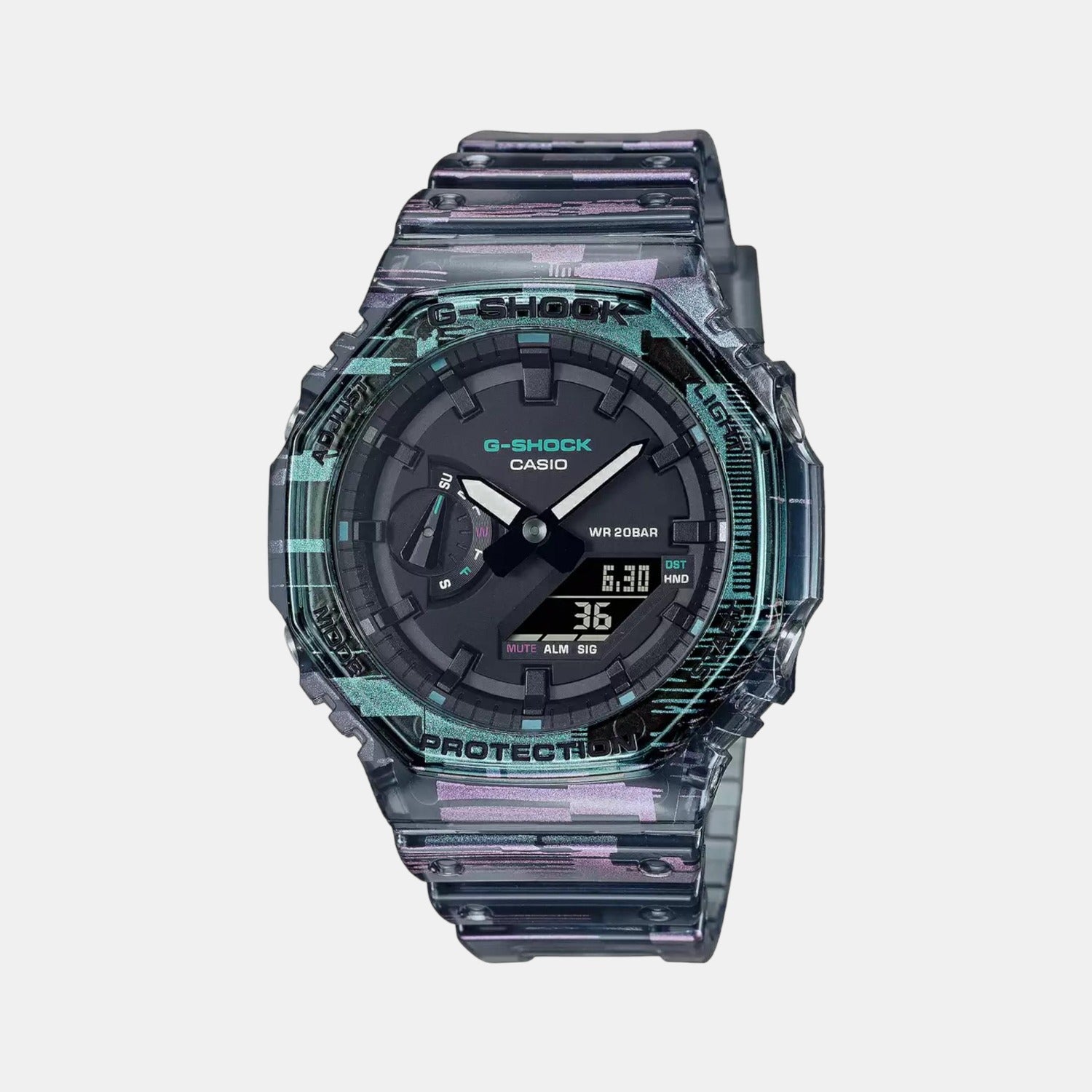 Casio Round Black Analog-Digital watch