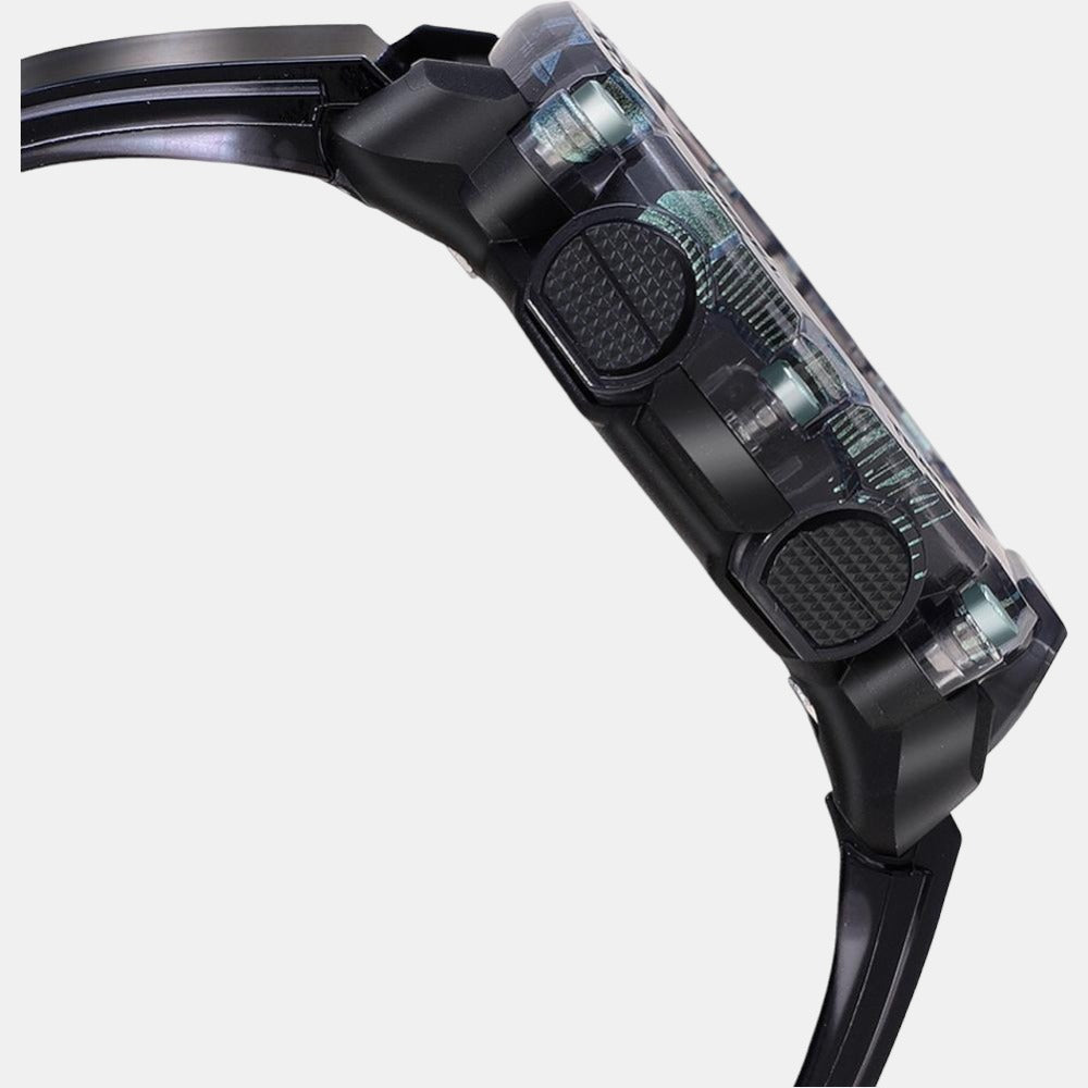 Casio Men Round Green watch