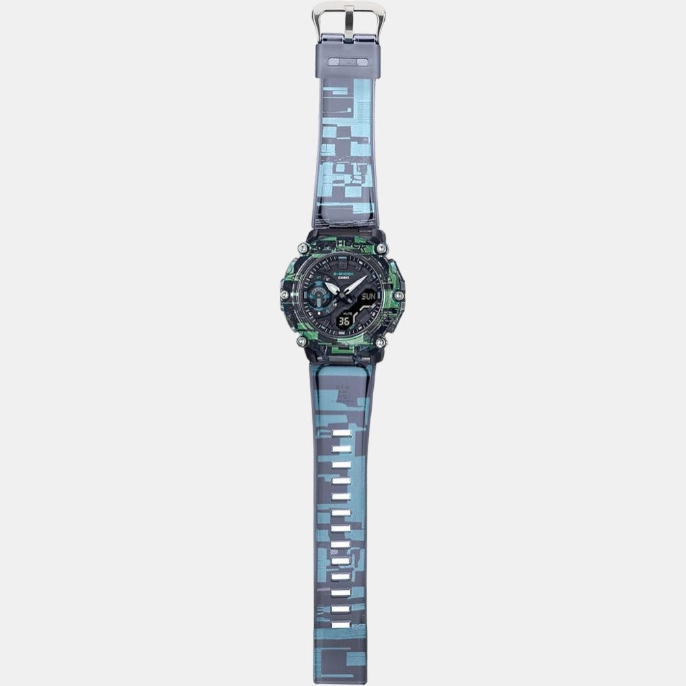 Casio Resin Green watch
