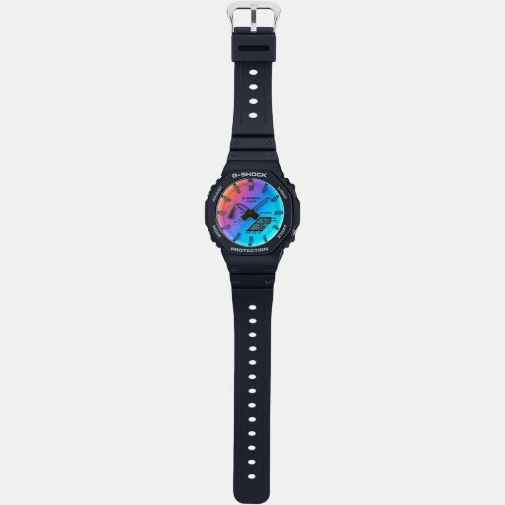 Casio Resin Two Tone watch