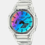 Casio Round Two Tone Analog-Digital watch