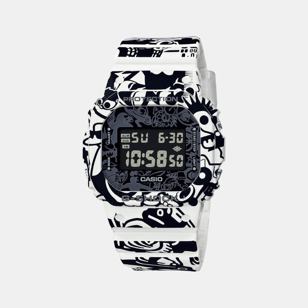 Casio Rectangular Black Analog-Digital watch