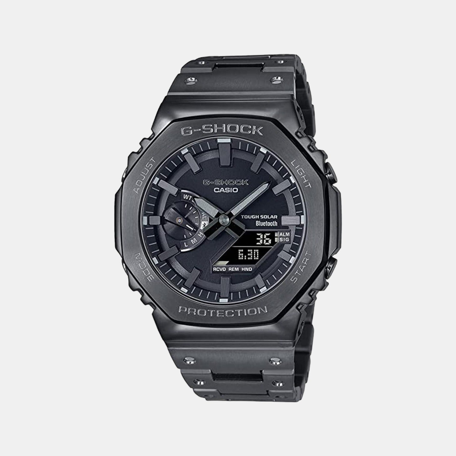 Casio Round Black Analog-Digital watch