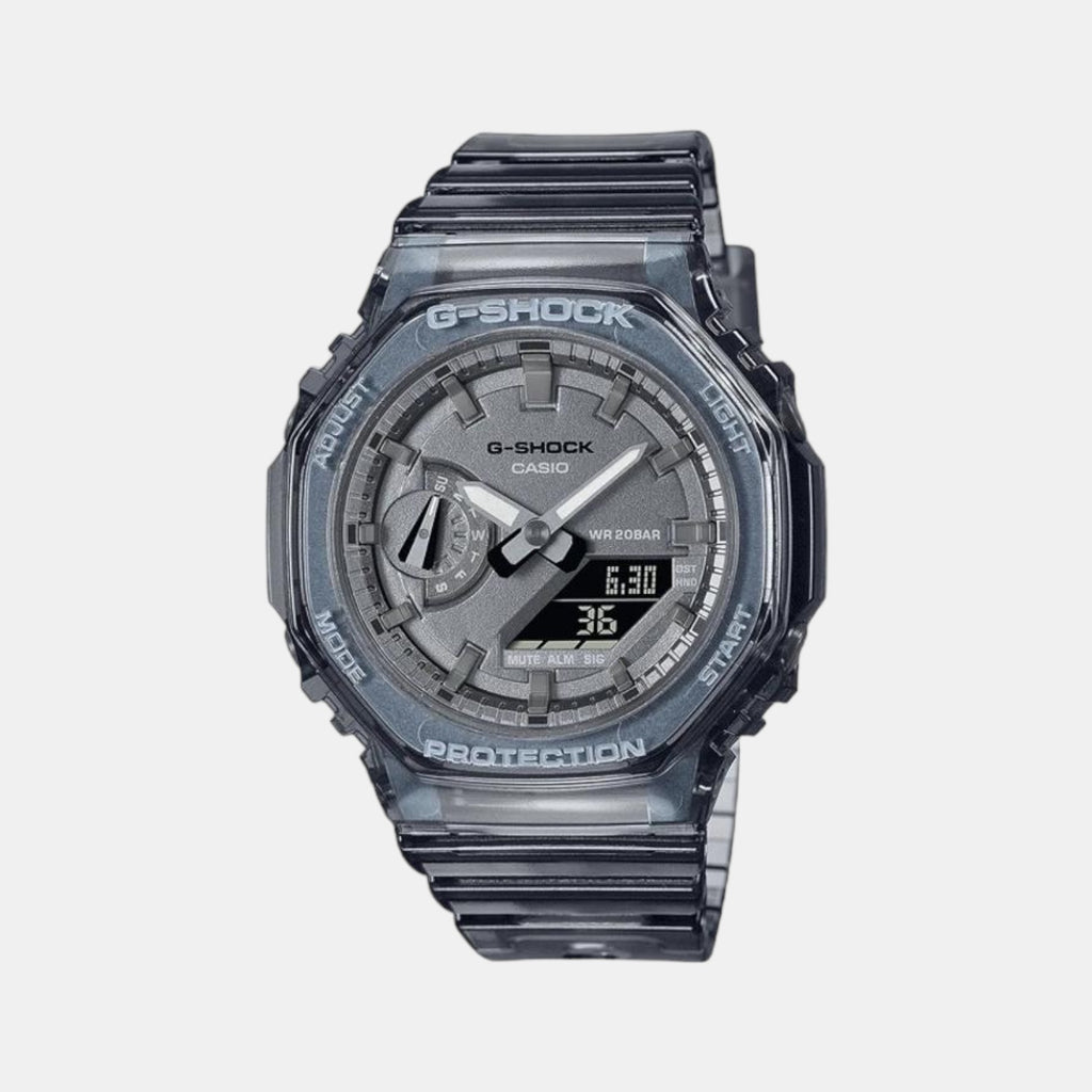 Casio Round Grey Analog-Digital watch