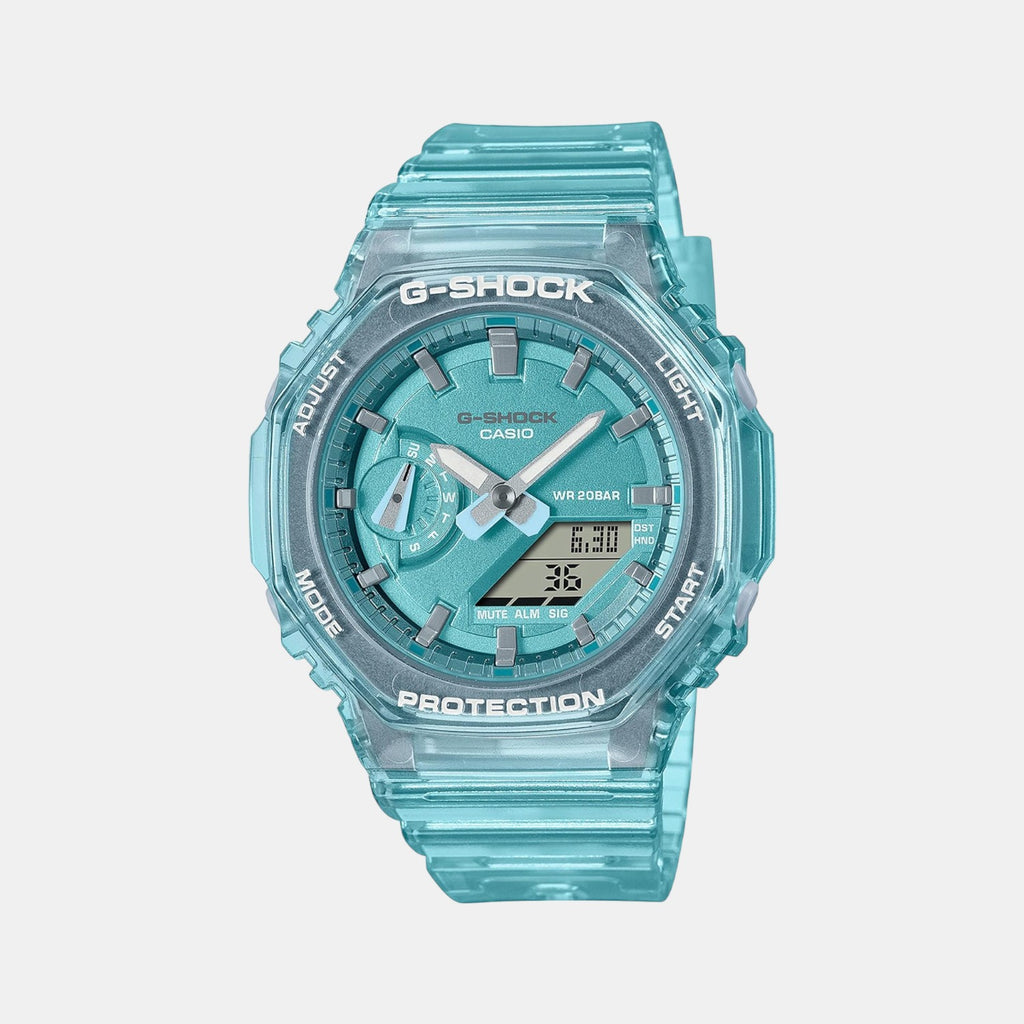 Casio Round Blue Analog-Digital watch
