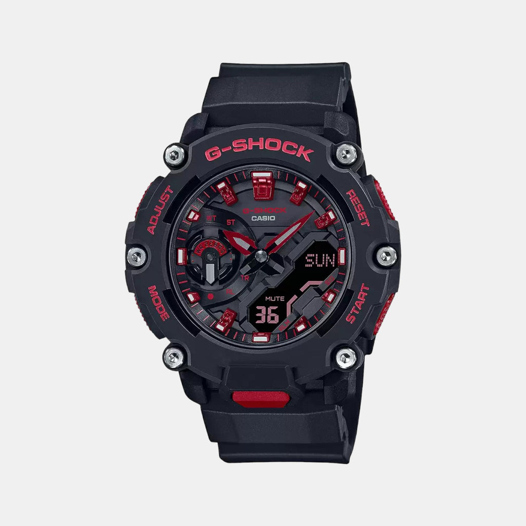 Casio Round Black Digital watch