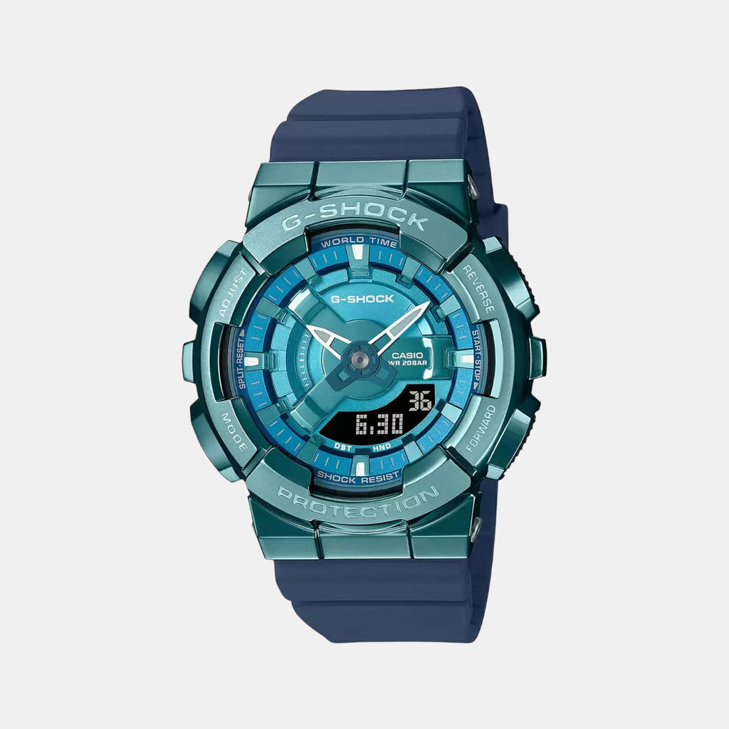 Casio Round Blue Analog-Digital watch