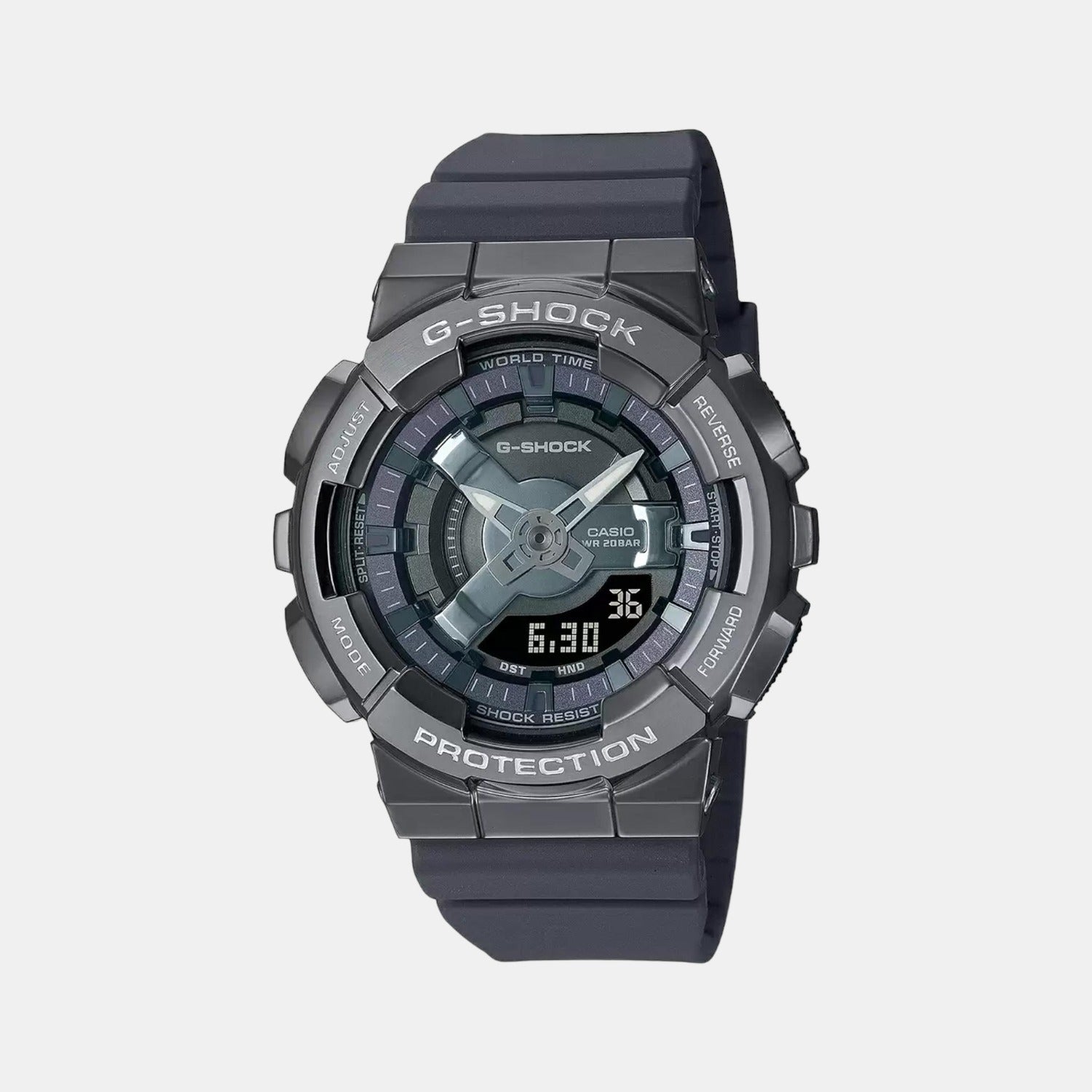 Casio Round Grey Analog-Digital watch