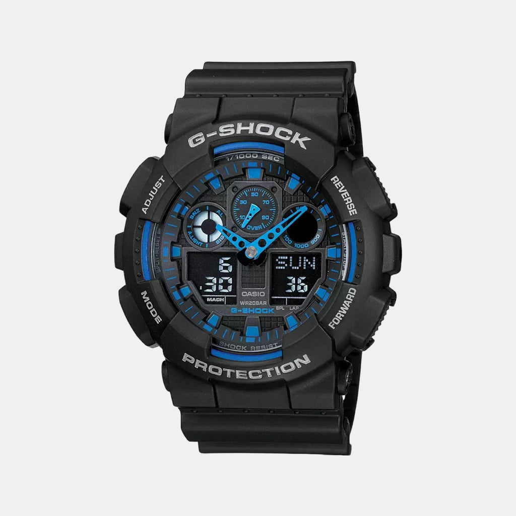 Casio Round Blue Analog-Digital watch