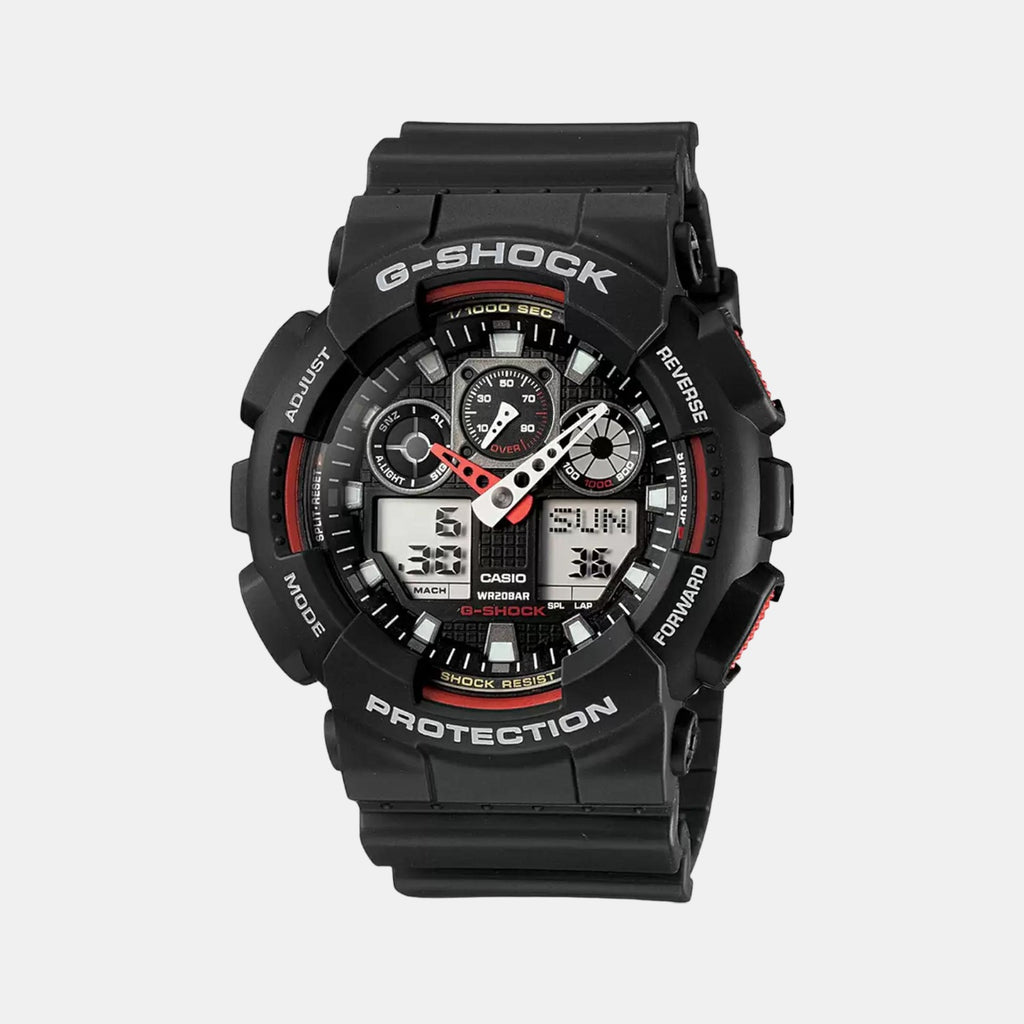 Casio Round Black Analog-Digital watch