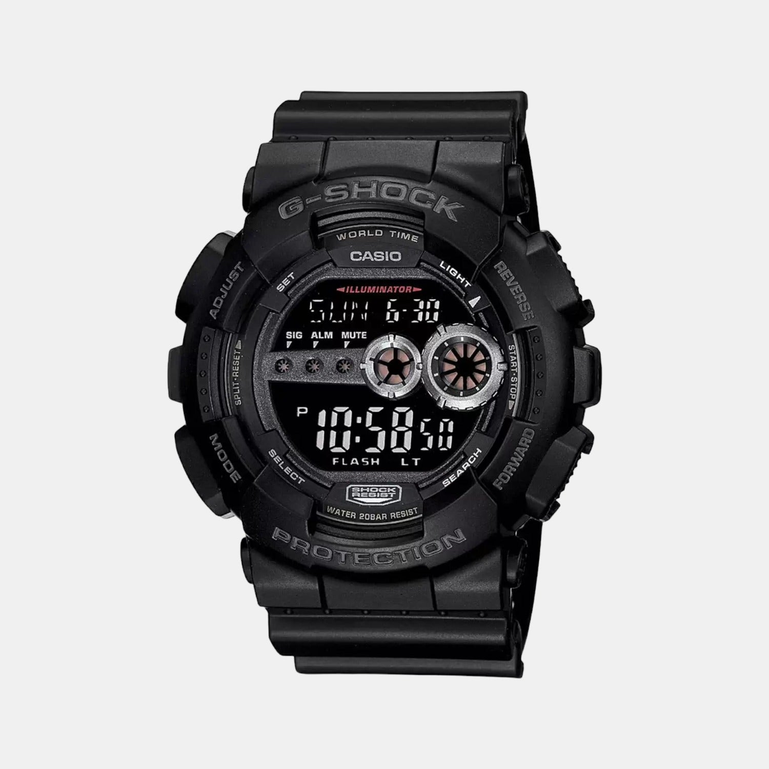 Casio Round Black Analog-Digital watch