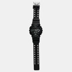 Casio Men Round Black watch