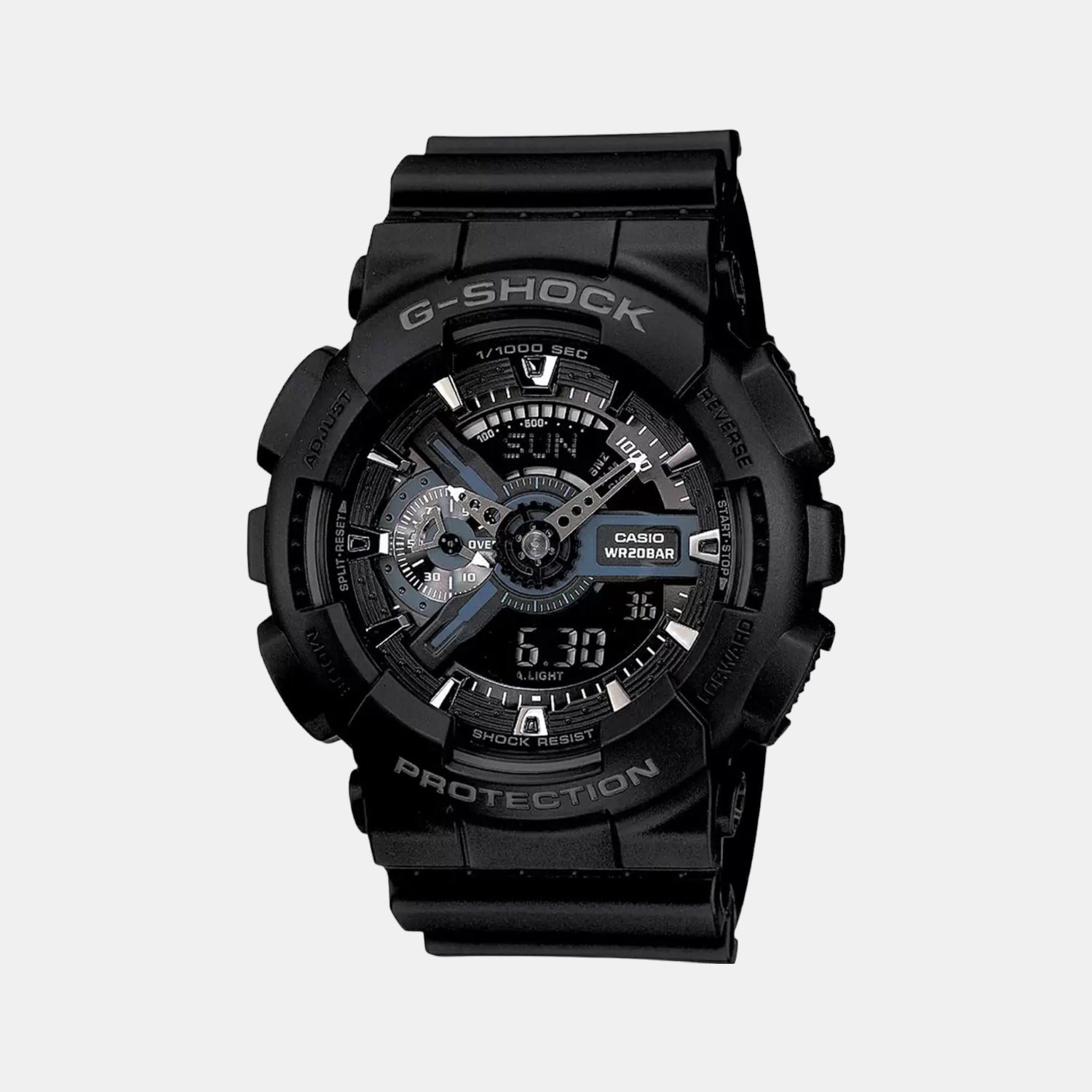 Casio Round Black Analog-Digital watch