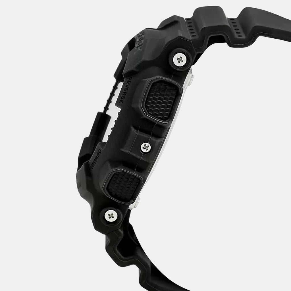 Casio Men Round Black watch