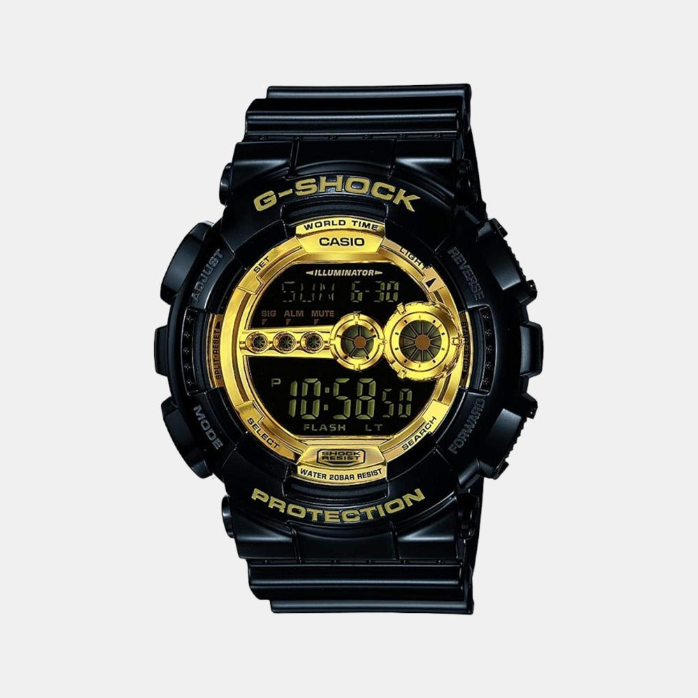 Casio Round Black Digital watch