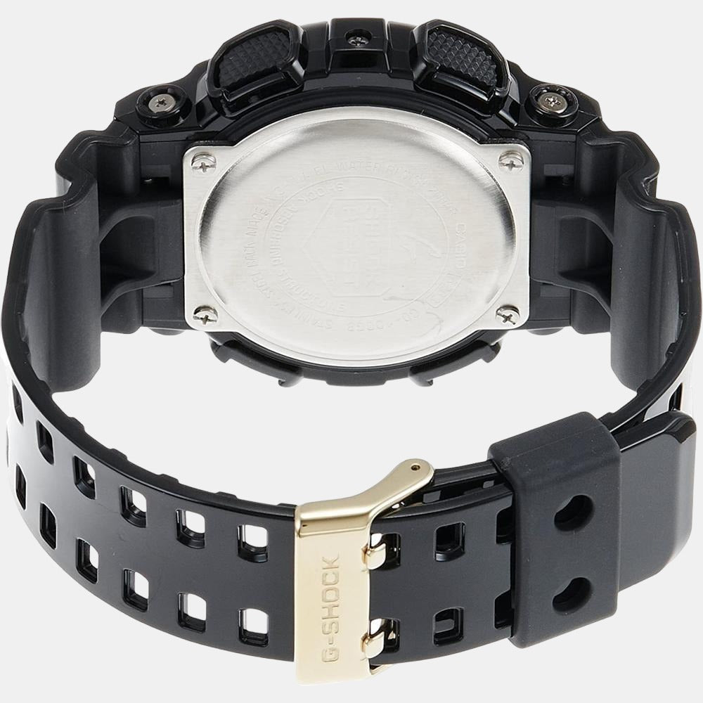 Casio black plastic store watch