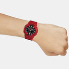 Casio 50 mm Red Quartz watch