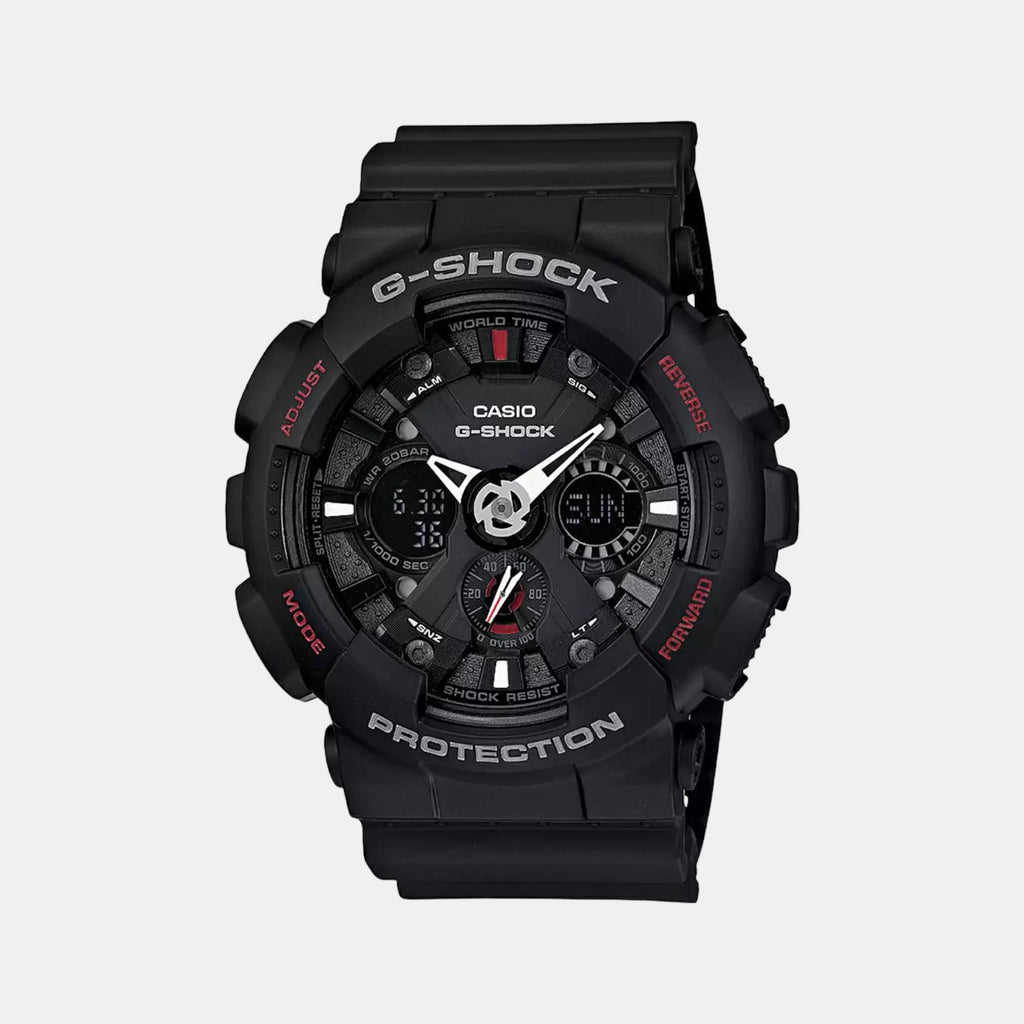 Casio Round Black Analog-Digital watch