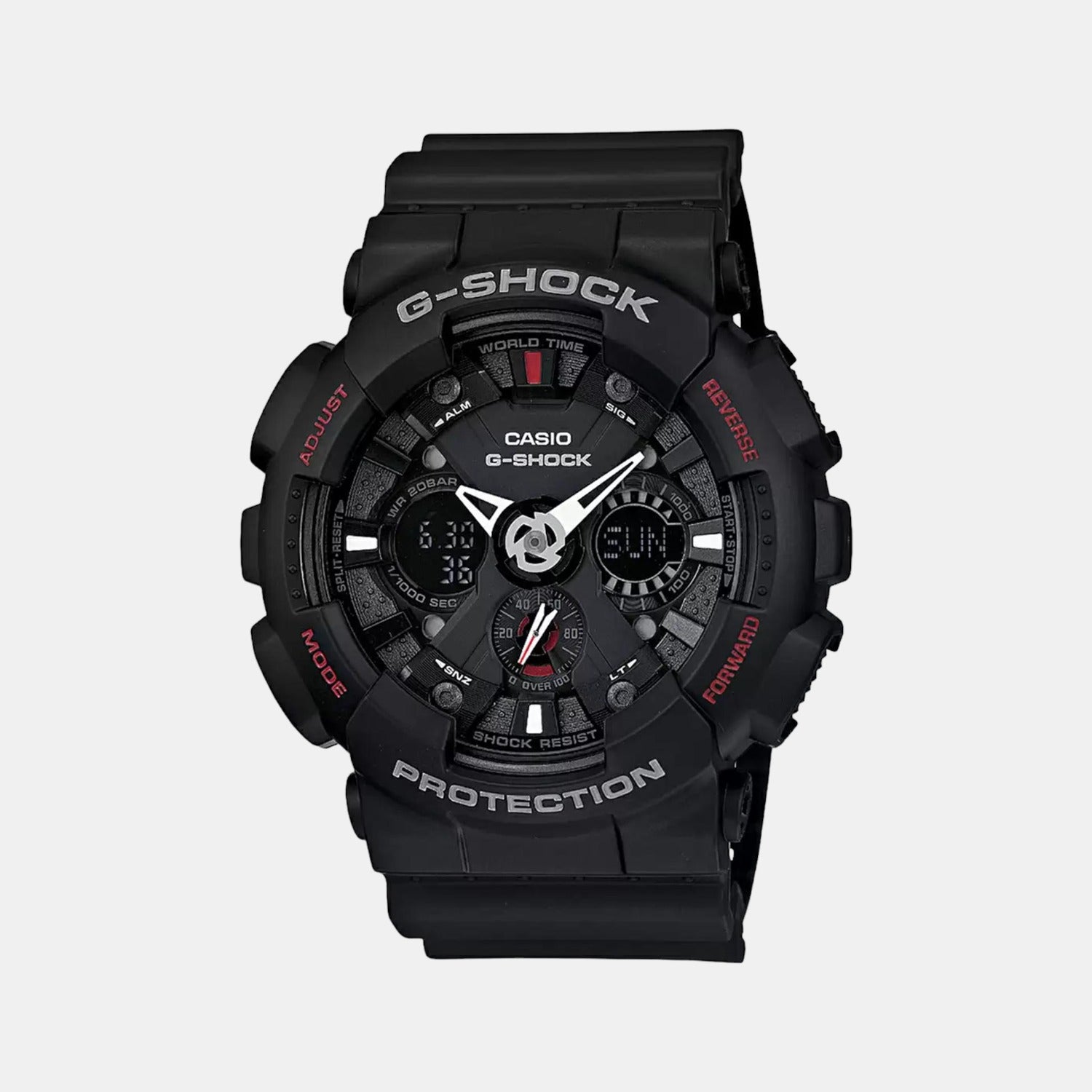 Casio Round Black Analog-Digital watch