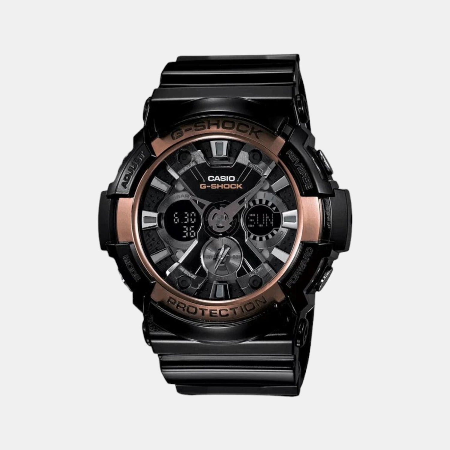 Casio Round Black Analog-Digital watch