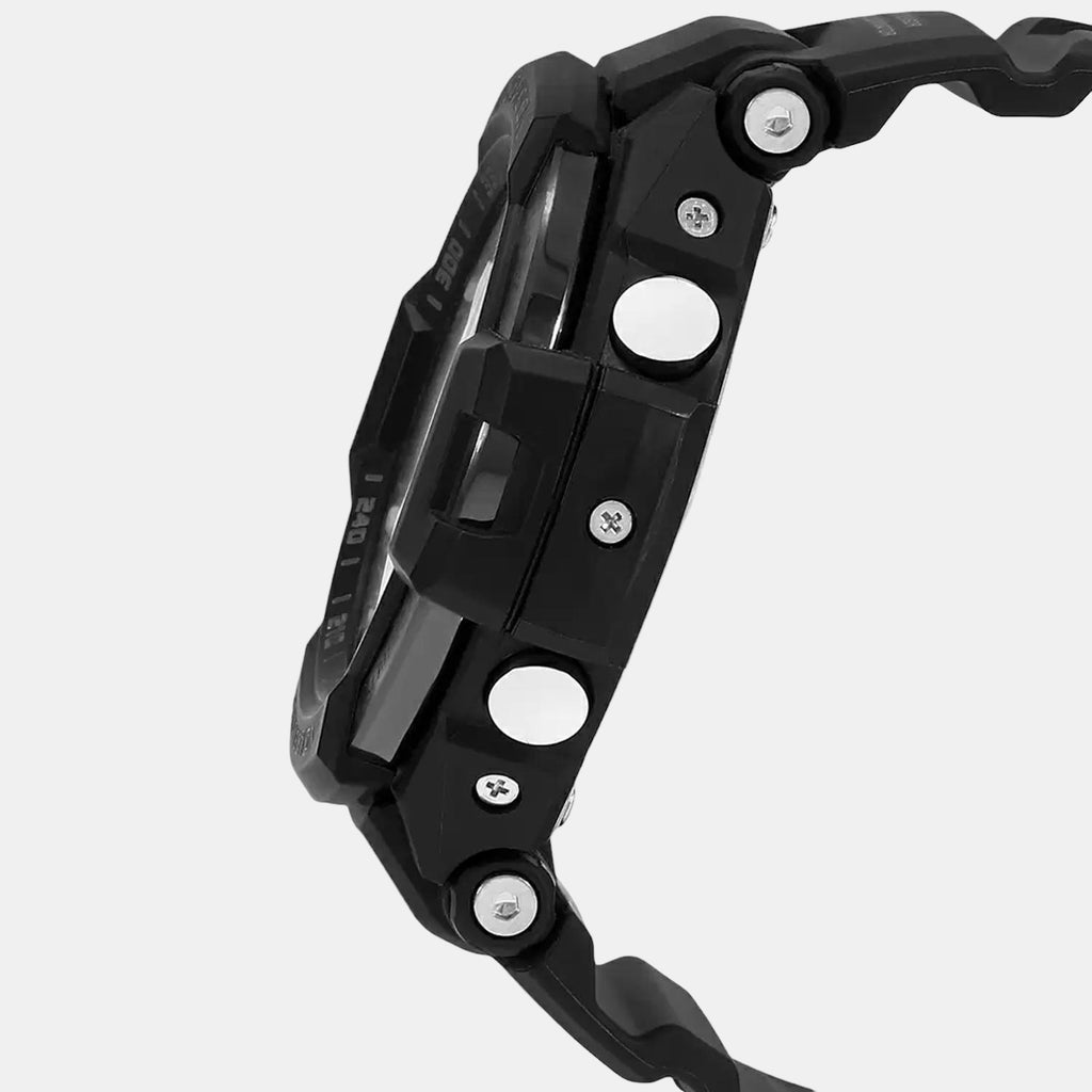 Casio Men Round Black watch