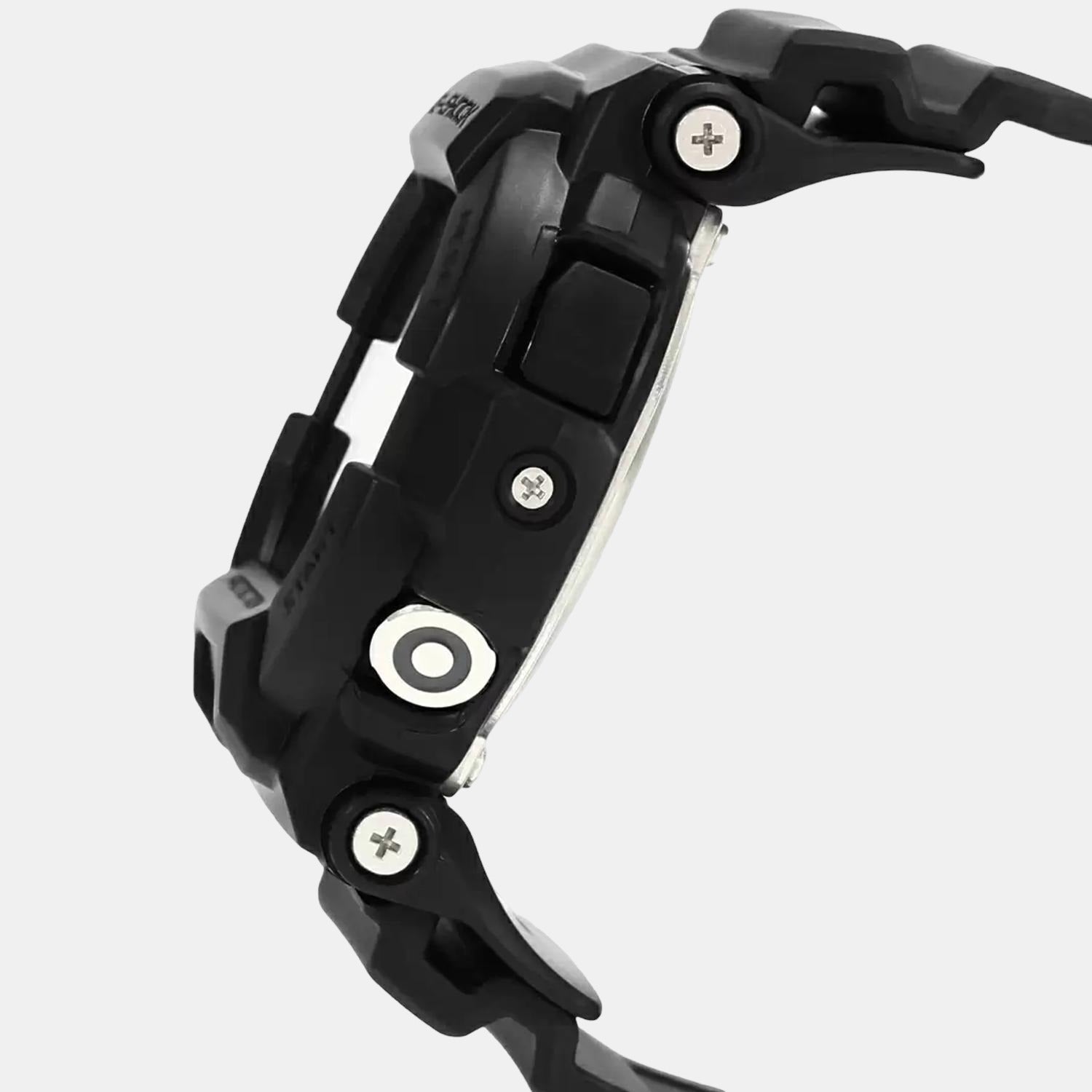 Casio Men Round Black watch