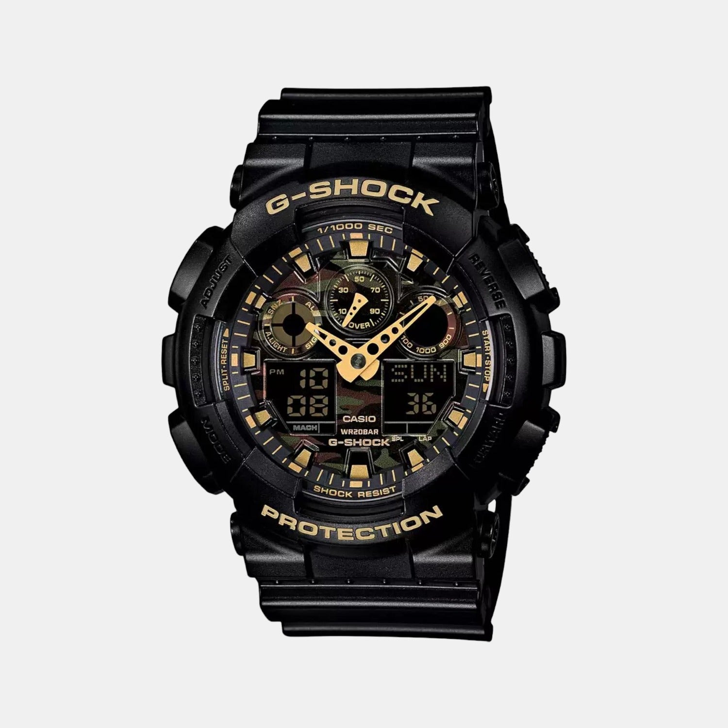 Casio Round Black Analog-Digital watch