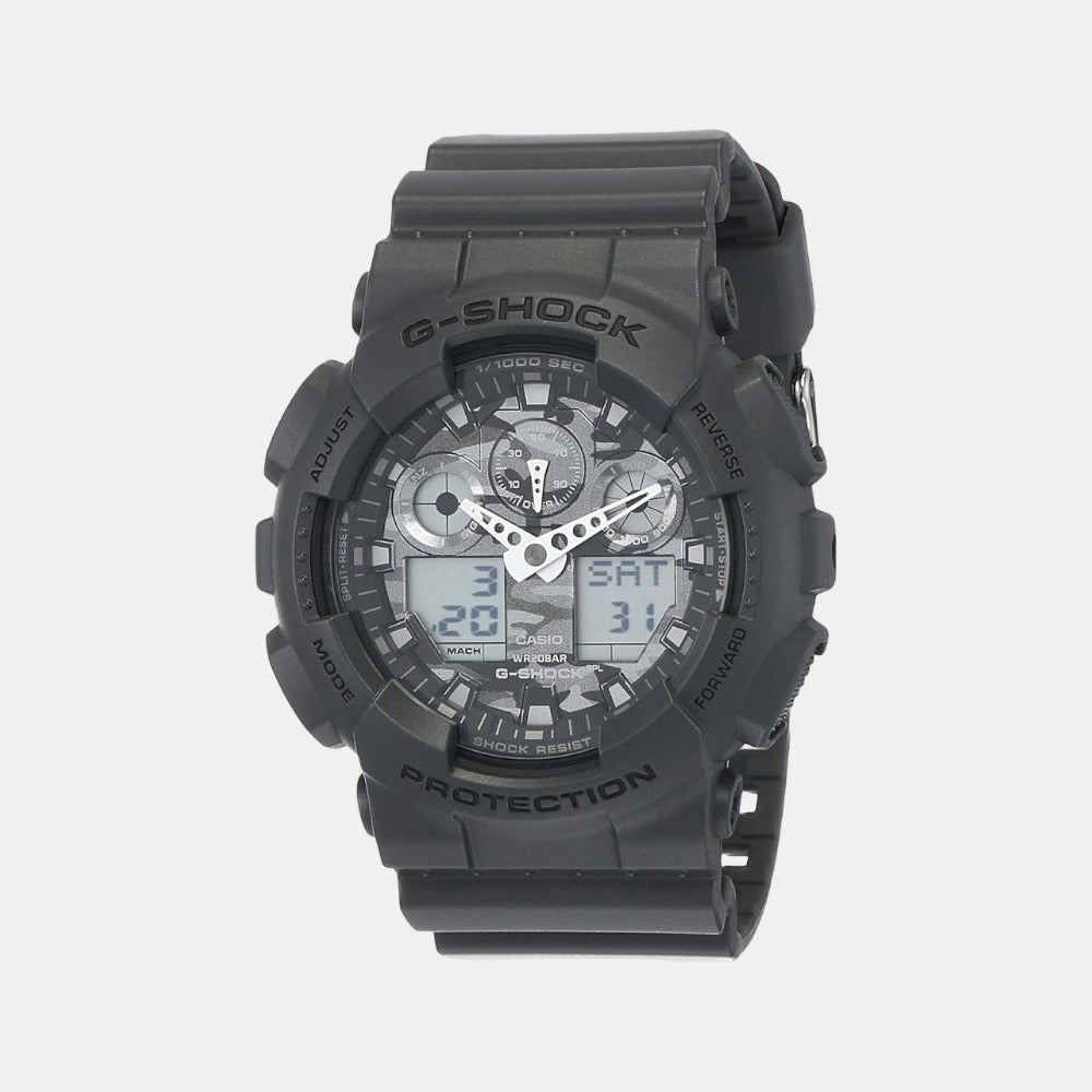 Casio Round Black Analog-Digital watch