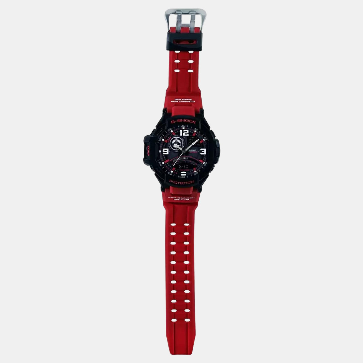 Casio Men Round Black watch