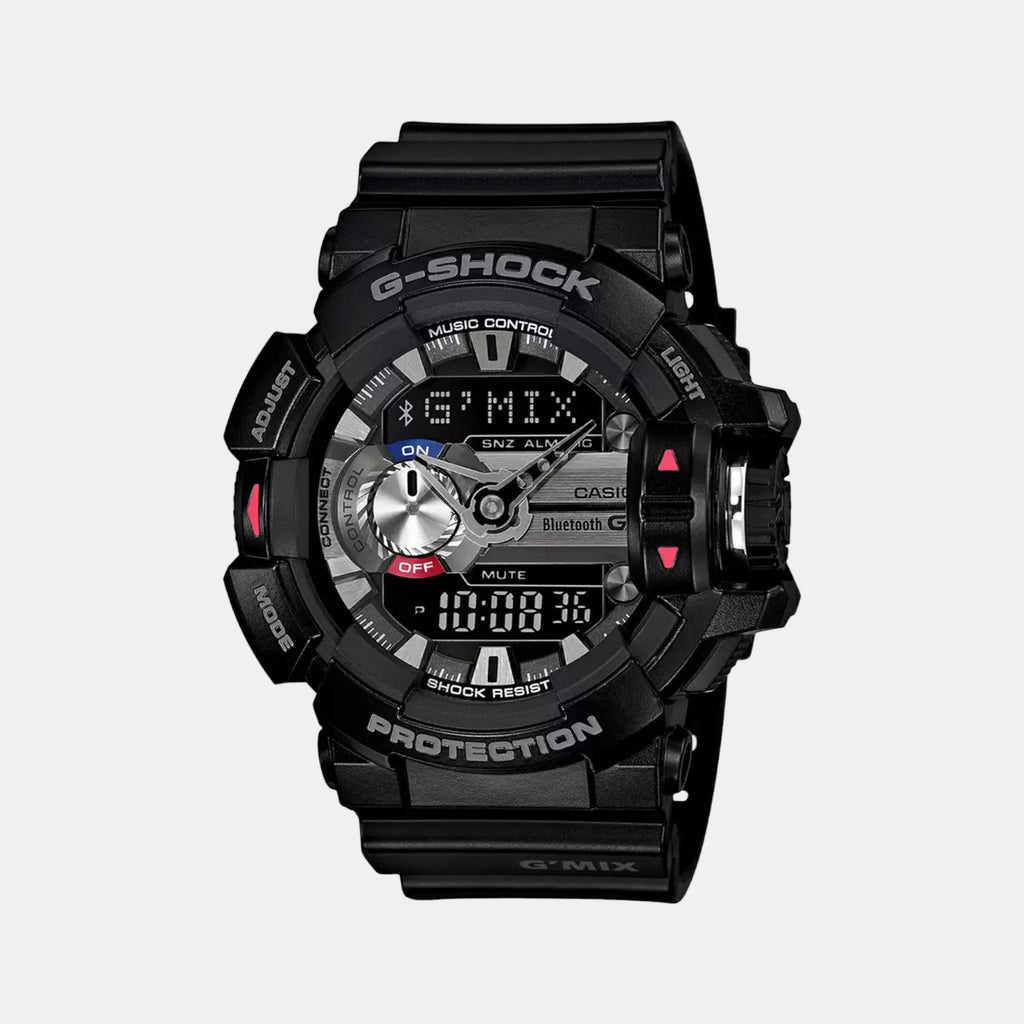 Casio Round Black Analog-Digital watch
