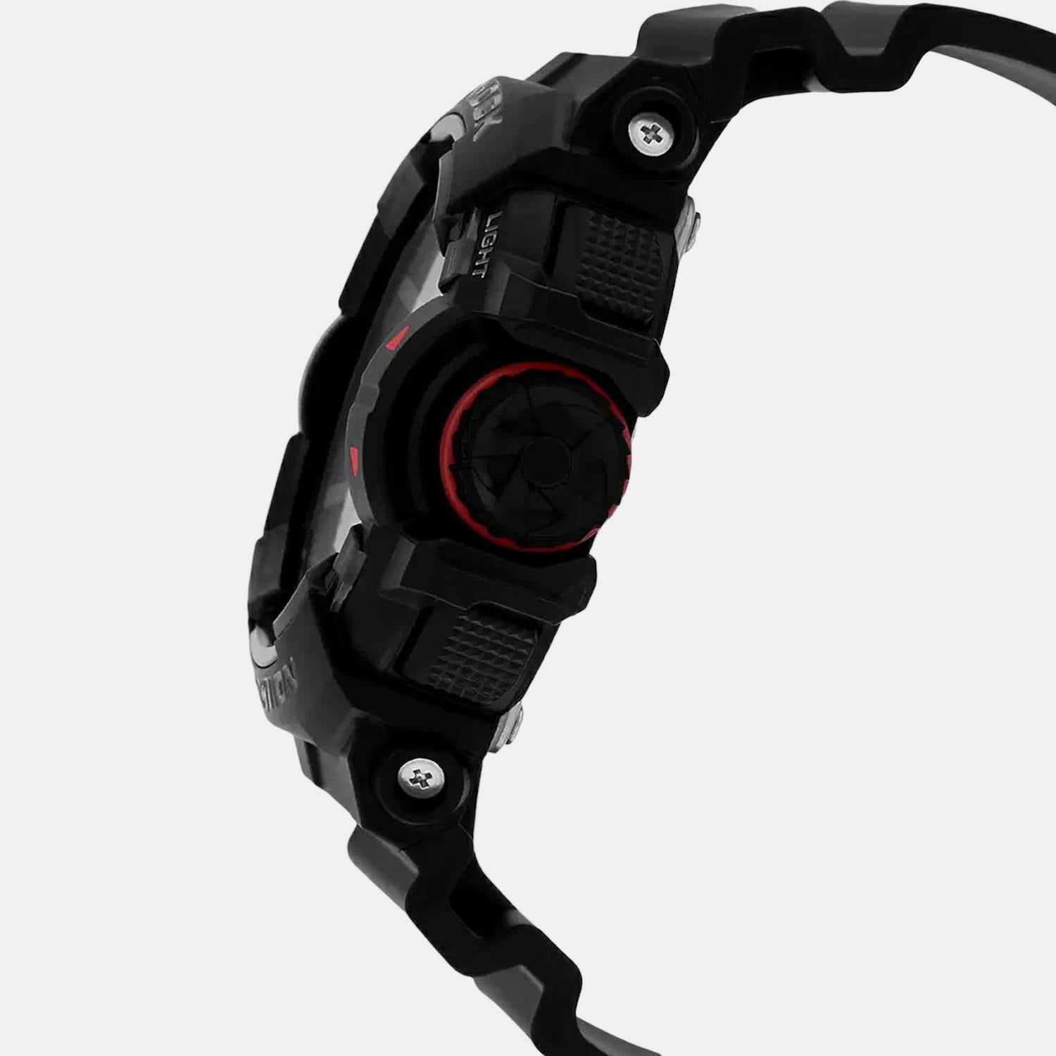 Casio Men Round Black watch